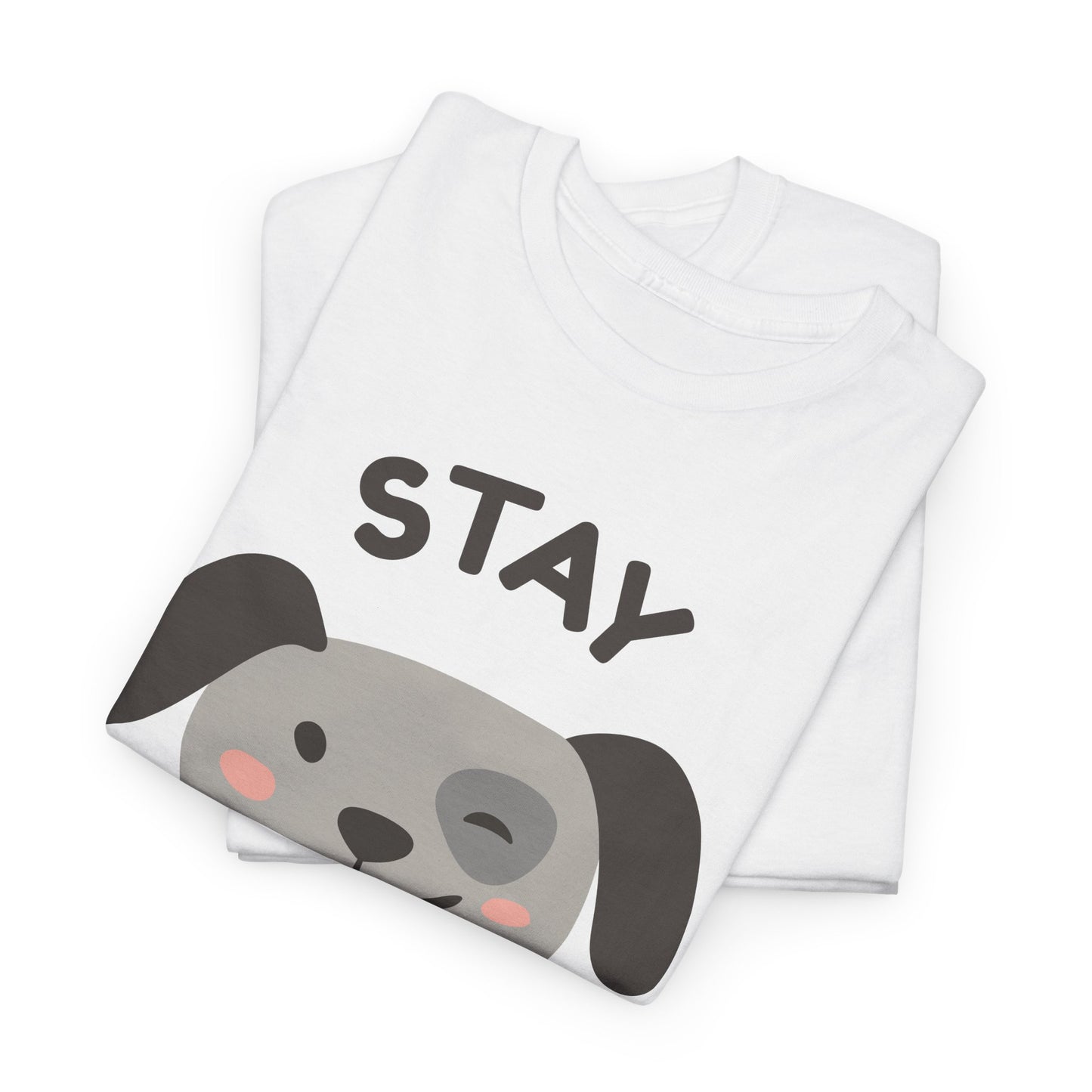 Cute Dog Tee, Stay Pawsitive T-Shirt, Unisex Dog Lover Shirt, Pet Owner Gift, Animal Lover Apparel