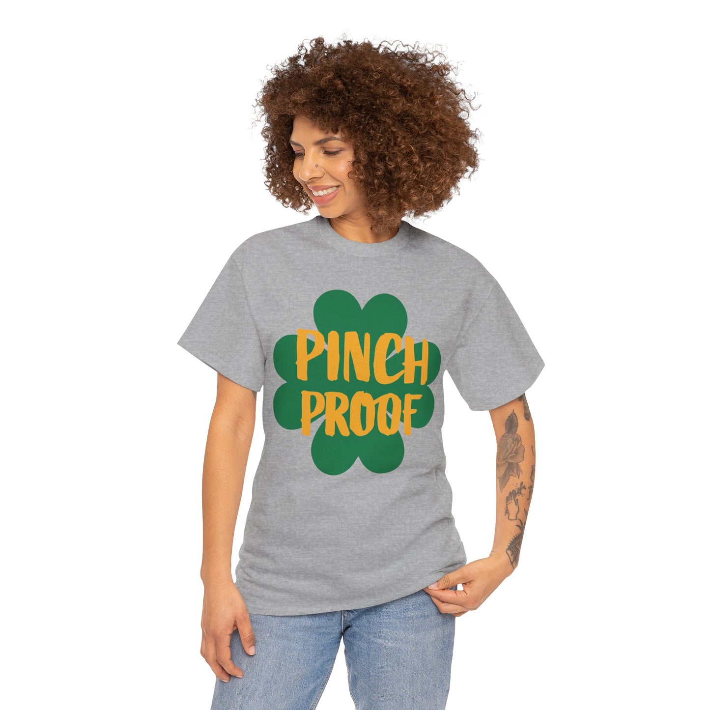 St. Patrick's Day Tee, Pinch Proof Unisex Cotton Shirt, Shamrock Graphic Tee, Fun Holiday Apparel, Cool Gift Idea