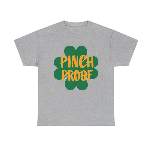 St. Patrick's Day Tee, Pinch Proof Unisex Cotton Shirt, Shamrock Graphic Tee, Fun Holiday Apparel, Cool Gift Idea