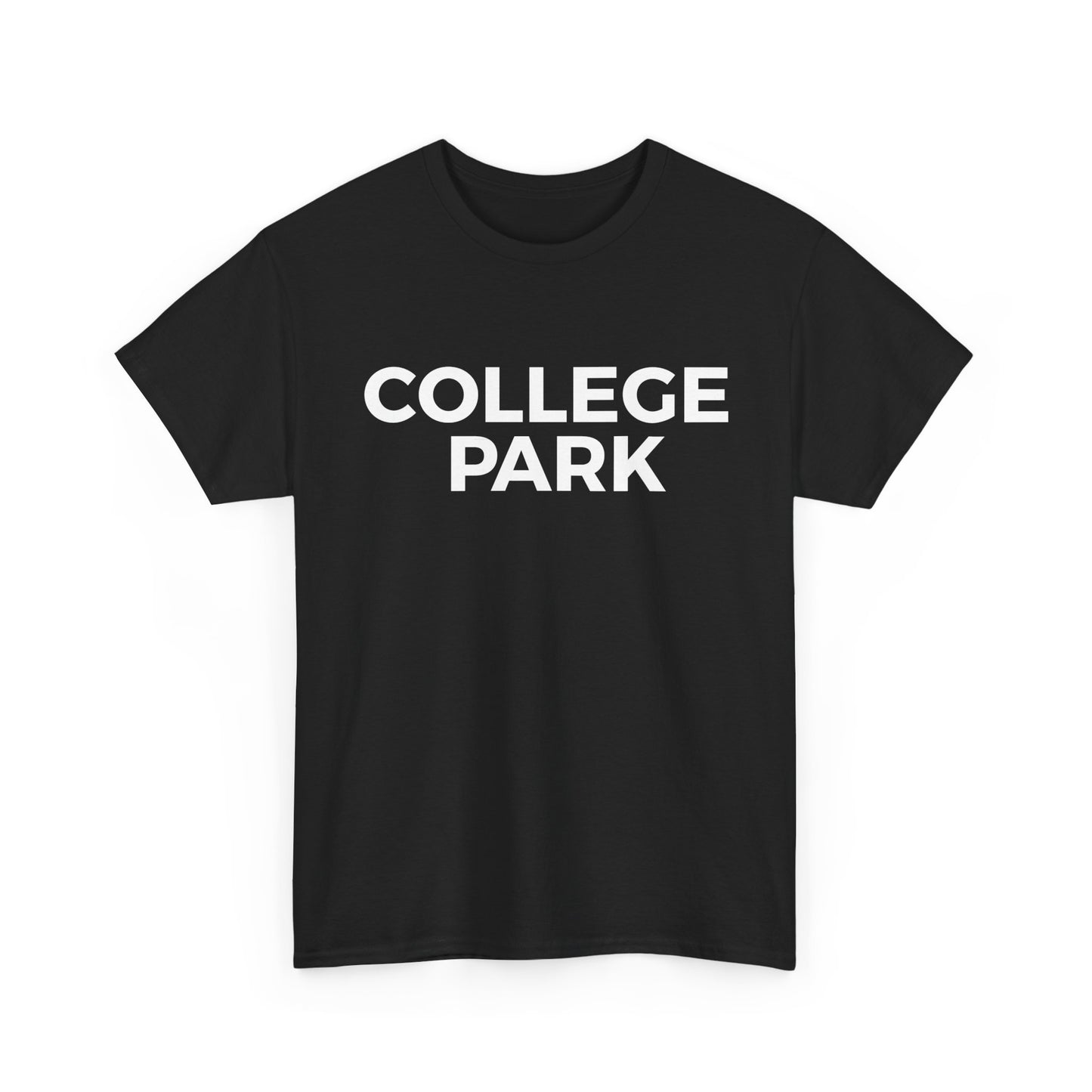 College Park Unisex Heavy Cotton Tee - Comfortable Casual Wear