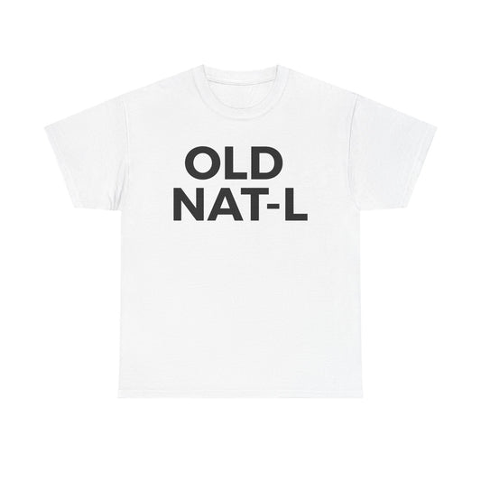 OLD NATL Unisex Heavy Cotton Tee - Casual Statement Shirt