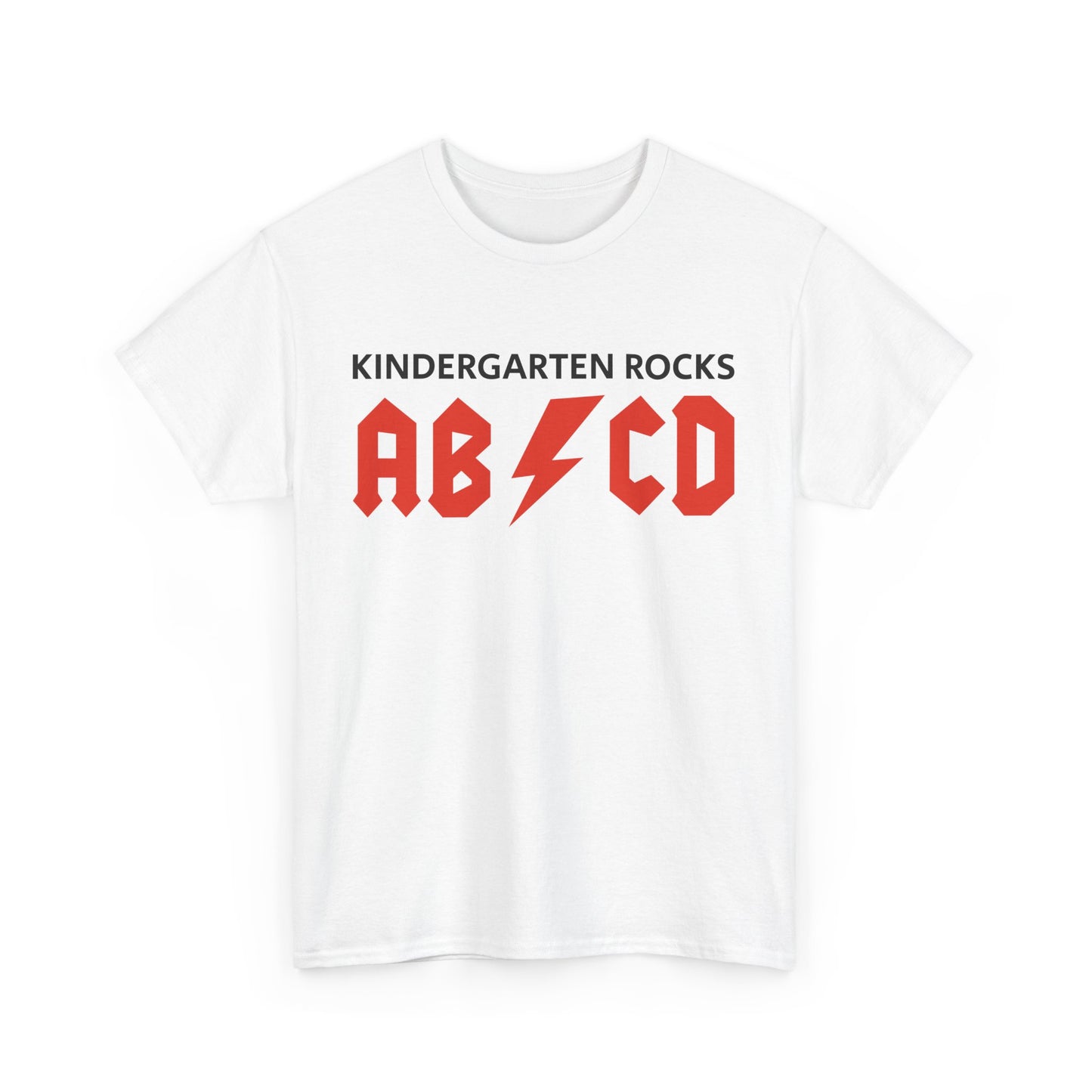 Rockin' Kindergarten Unisex Heavy Cotton Tee, Perfect Back-to-School Shirt, Teacher Gift, Fun Kids Apparel, Classroom Party Tee, [...]