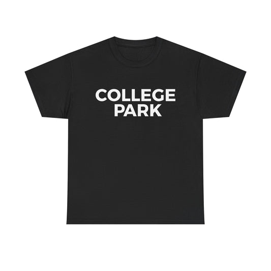 College Park Unisex Heavy Cotton Tee - Comfortable Casual Wear