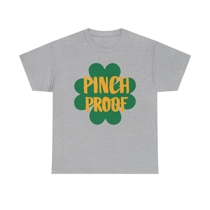 St. Patrick's Day Tee, Pinch Proof Unisex Cotton Shirt, Shamrock Graphic Tee, Fun Holiday Apparel, Cool Gift Idea