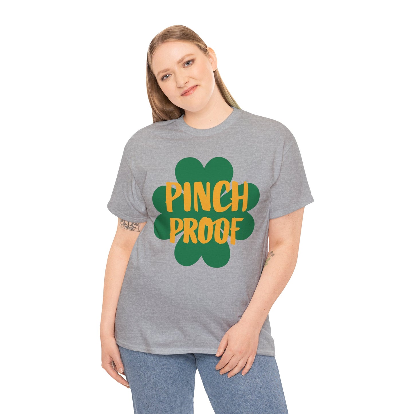 St. Patrick's Day Tee, Pinch Proof Unisex Cotton Shirt, Shamrock Graphic Tee, Fun Holiday Apparel, Cool Gift Idea